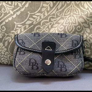 Dooney & Bourke Grey Wristlet Clutch